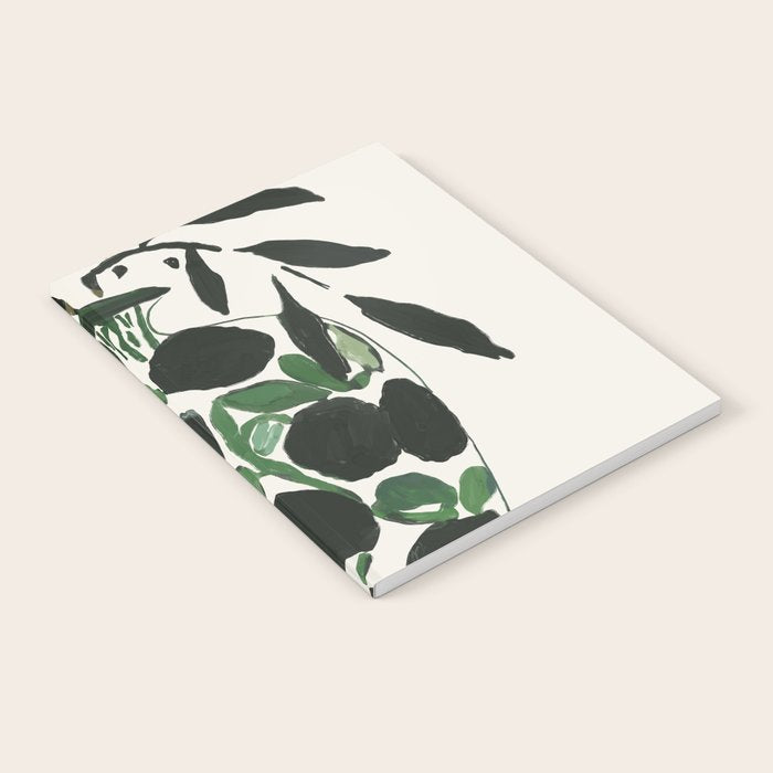 Green and Black Still Life Notebook Gallery Image 2