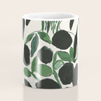 Green and Black Still Life Coffee Mug Gallery Image 4