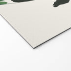Green and Black Still Life Welcome Mat Gallery Image 2
