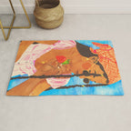Strawberry picnic Rug Gallery Image 1