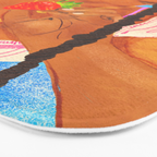Strawberry picnic Bath Mat Gallery Image 3