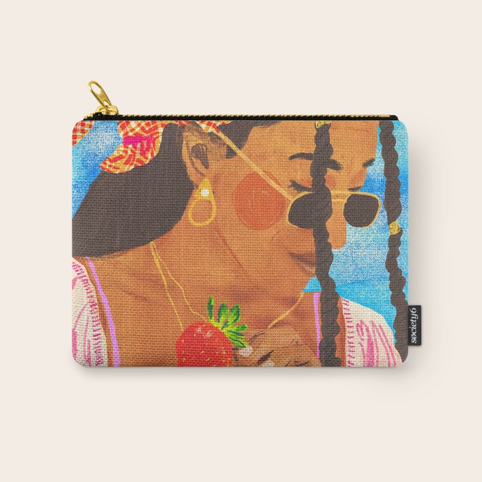 Strawberry picnic Carry All Pouch Gallery Image 1