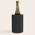 Solid Charcoal Gray Grey Wine Chiller Gallery Image 3