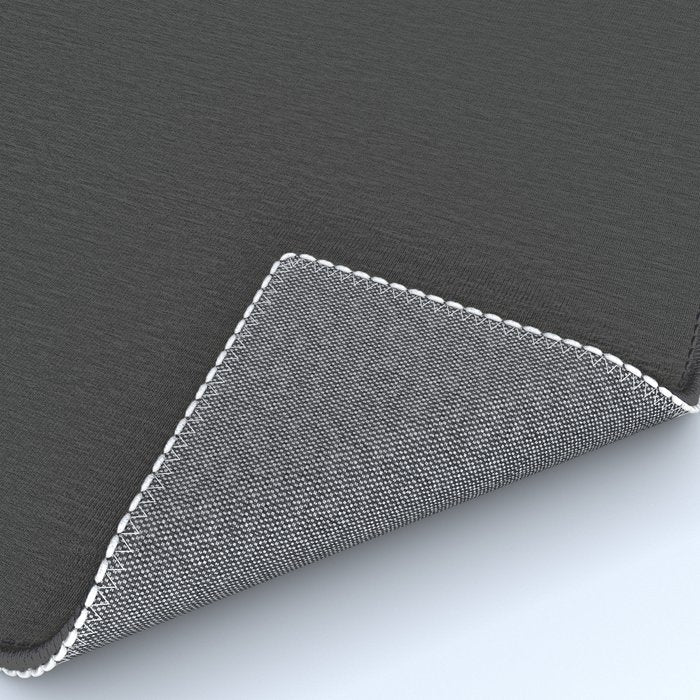 Solid Charcoal Gray Grey Rug Gallery Image 4