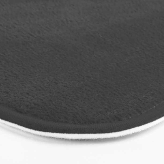 Solid Charcoal Gray Grey Bath Mat Gallery Image 3