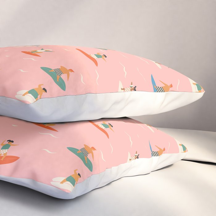 Surf kids Pillow Sham Gallery Image 3