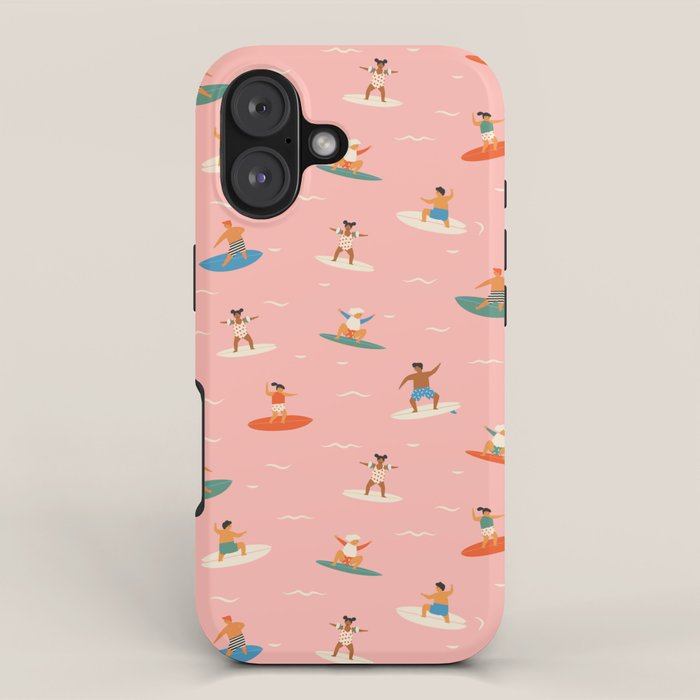 Surf kids iPhone Case Gallery Image 1