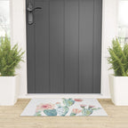Cactus 2  White #society6 #buyart Welcome Mat Gallery Image 3