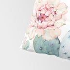 Cactus 2  White #society6 #buyart Pillow Sham Gallery Image 4