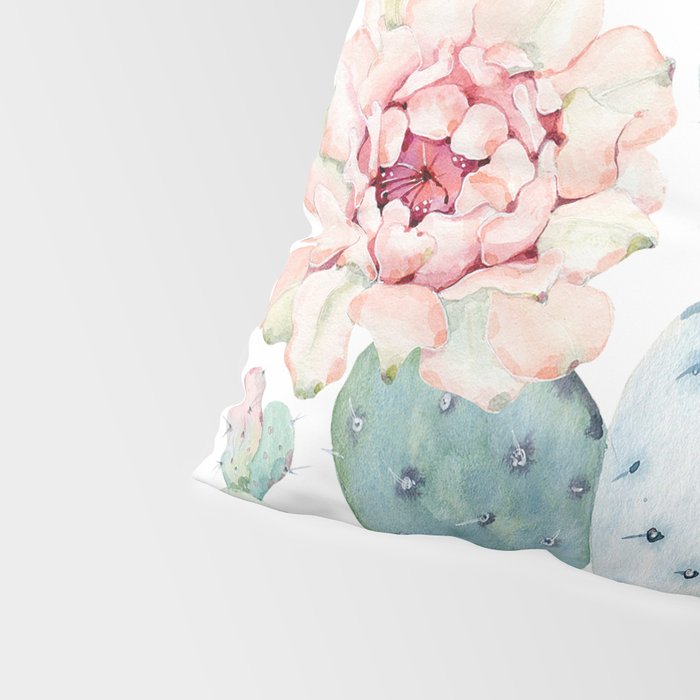 Cactus 2  White #society6 #buyart Pillow Sham Gallery Image 4