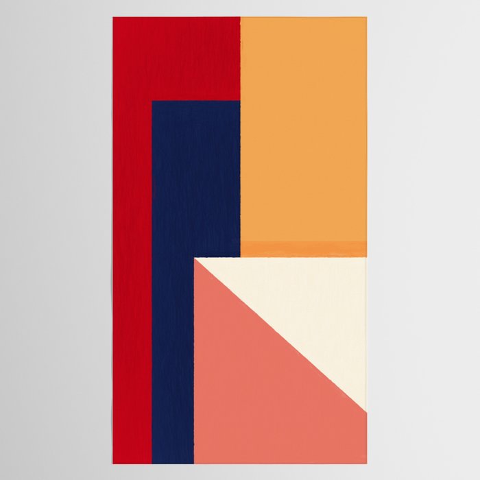 Minimal Geometric Abstraction 95 Tablecloth Gallery Image 2