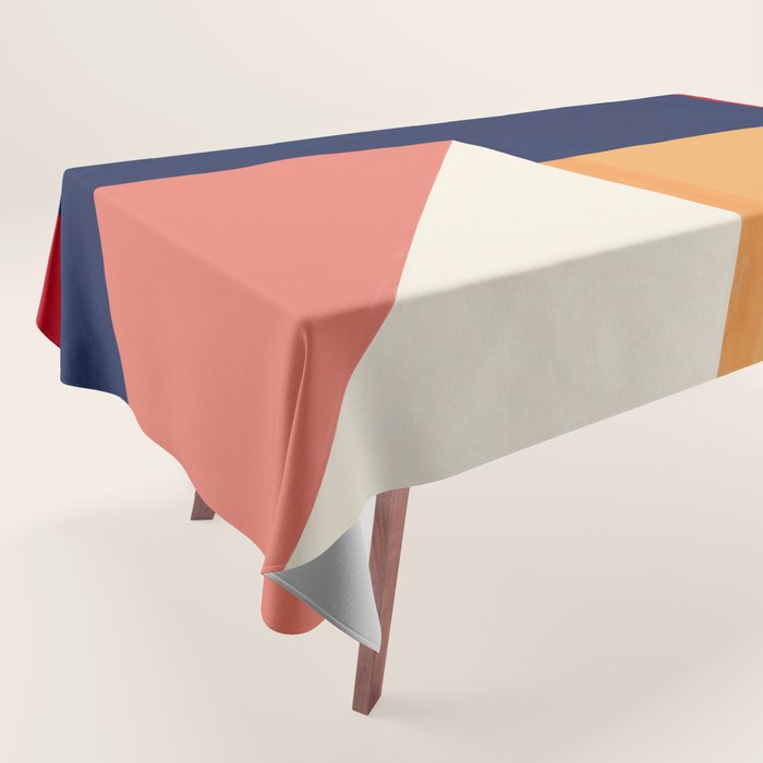 Minimal Geometric Abstraction 95 Tablecloth Gallery Image 1