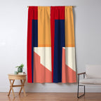 Minimal Geometric Abstraction 95 Window Curtain Gallery Image 5