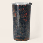 Mahakala Protector Tibetan Buddhist Thangka Travel Mug Gallery Image 2
