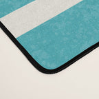 Beach Horizon Lines pink green Desk Mat Gallery Image 4