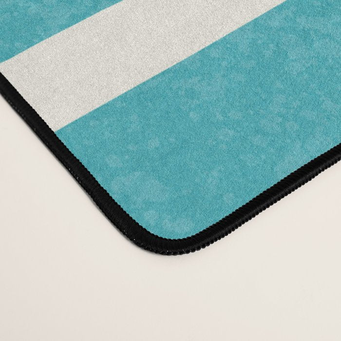 Beach Horizon Lines pink green Desk Mat Gallery Image 4