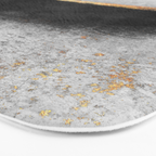 Soot And Gold Bath Mat Gallery Image 3