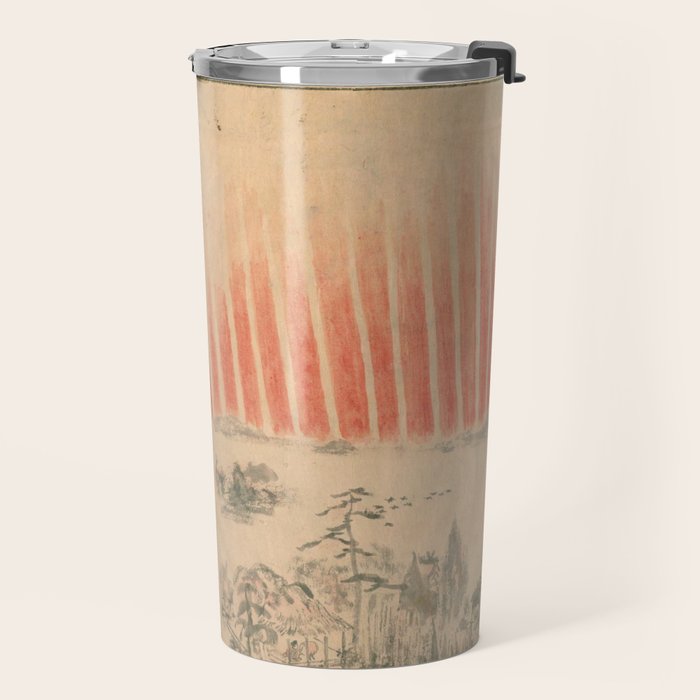 Aurora Borealis, Japan, 1770 Travel Mug Gallery Image 2