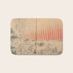 Aurora Borealis, Japan, 1770 Bath Mat Gallery Image 1