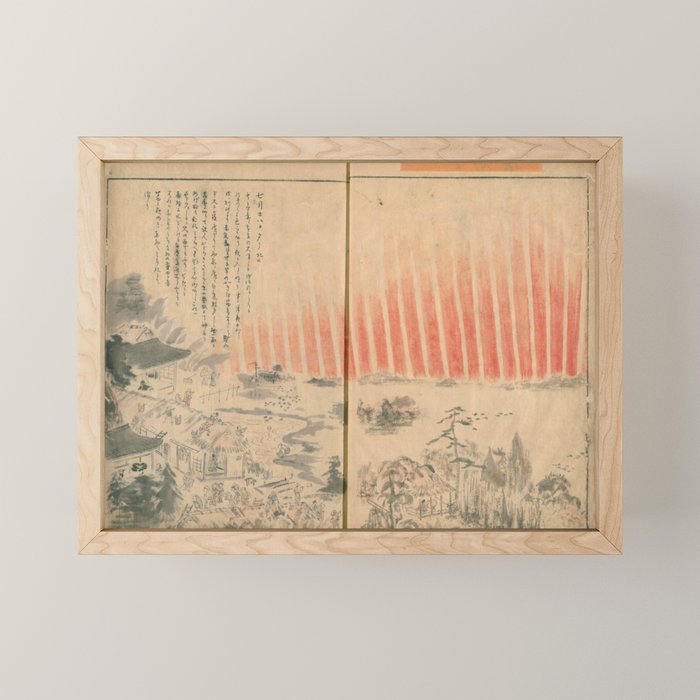 Aurora Borealis, Japan, 1770 Mini Art Print Gallery Image 1