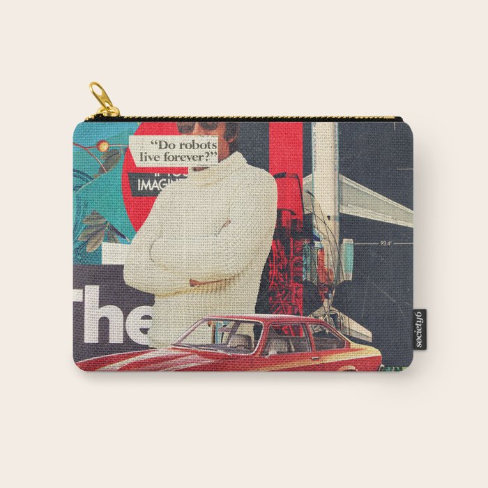 Do Robots live Forever Carry All Pouch Gallery Image 1