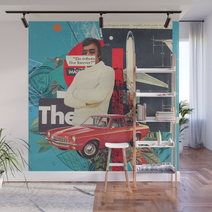 Do Robots live Forever Wall Mural Gallery Image 1