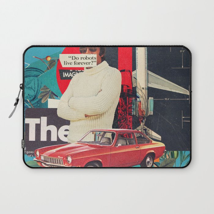 Do Robots live Forever Laptop Sleeve Gallery Image 1