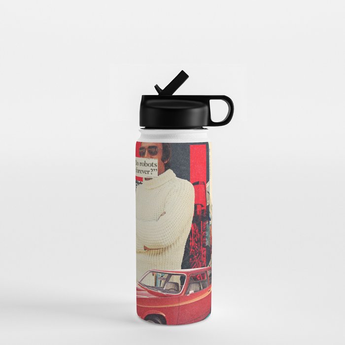 Do Robots live Forever Water Bottle Gallery Image 1