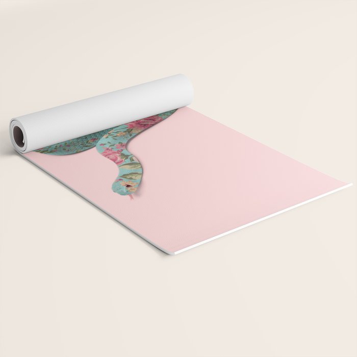 FLORAL SNAKE Yoga Mat Gallery Image 2