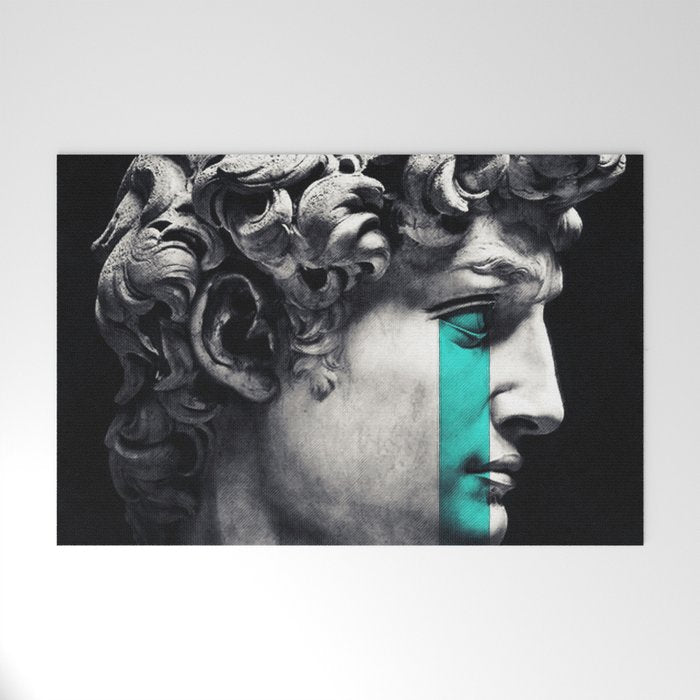 Crying David Welcome Mat Gallery Image 1