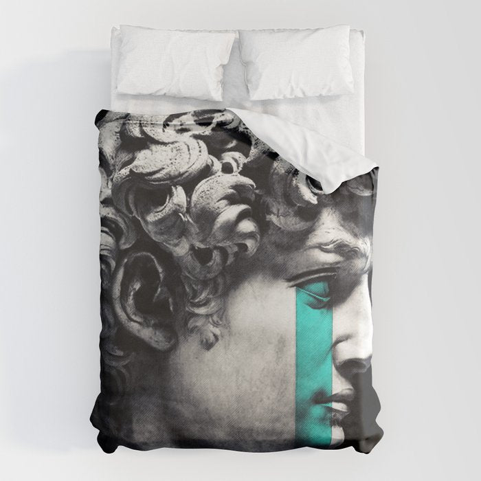 Crying David Duvet Cover Gallery Image 1