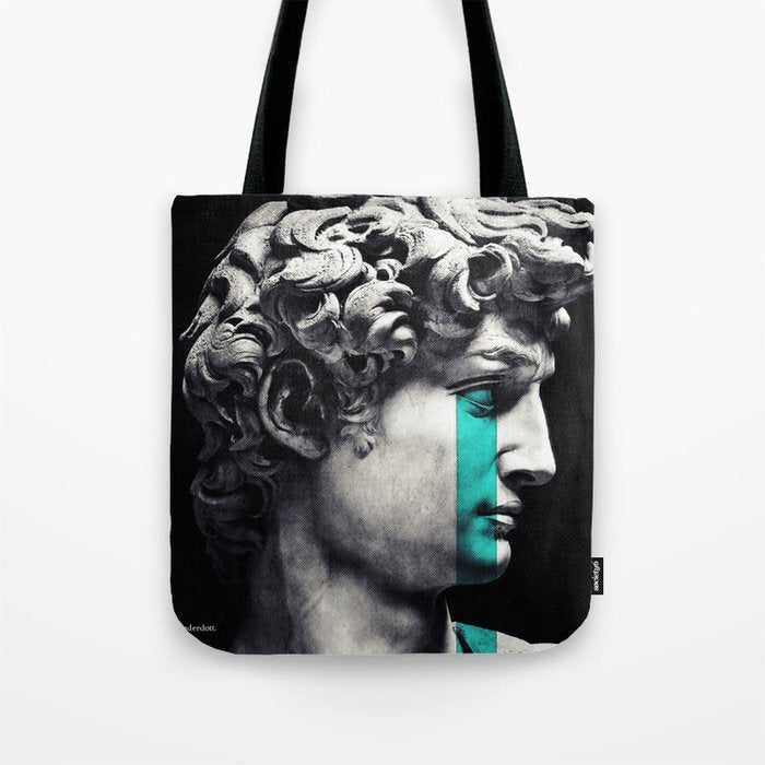 Crying David Tote Bag Gallery Image 1