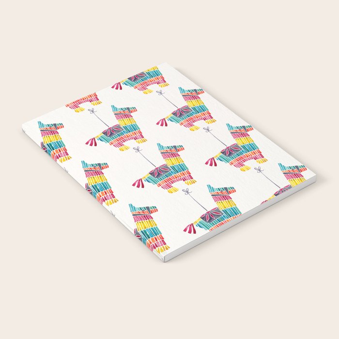 Mexican Donkey PinÌata - CMYK Palette Notebook Gallery Image 1