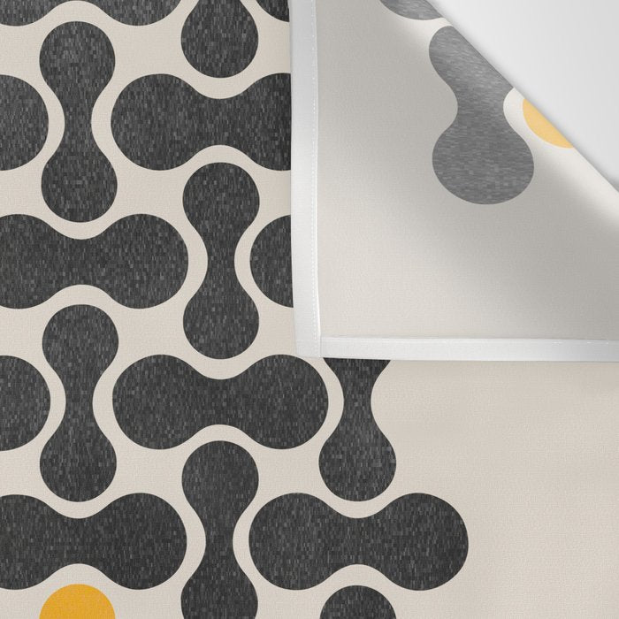 Abstract Mid-Century Pattern Wall Tapestry Gallery Image 3