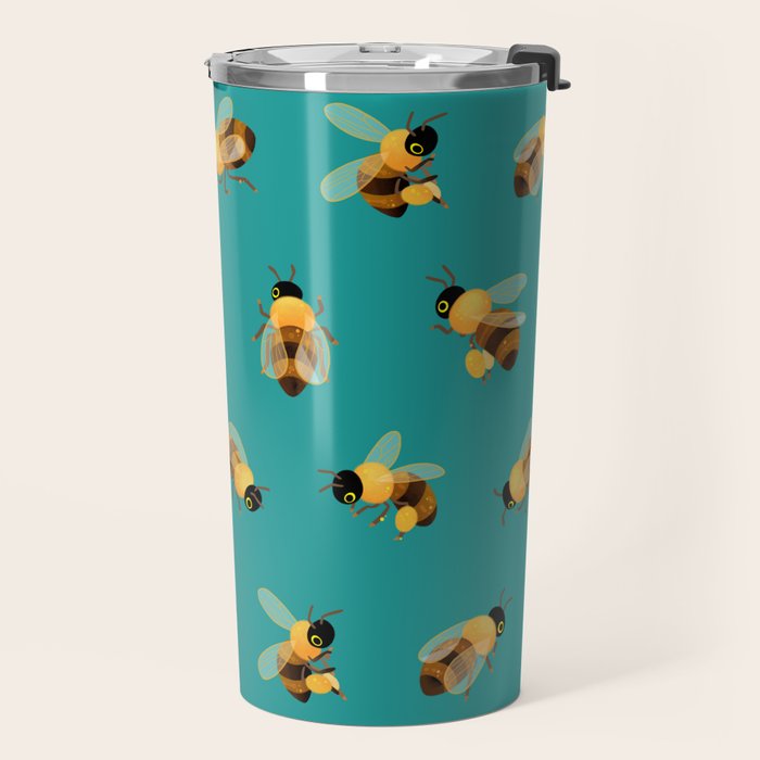 Honey bees Travel Mug Gallery Image 2