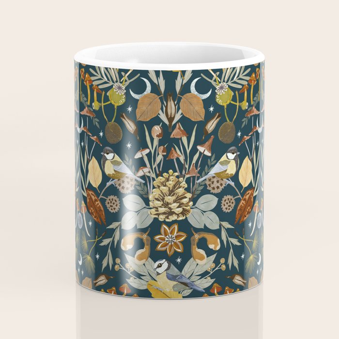 Birds in Autumn Night DP Coffee Mug Gallery Image 4