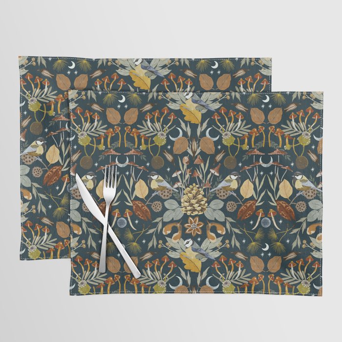 Birds in Autumn Night DP Placemat Gallery Image 1