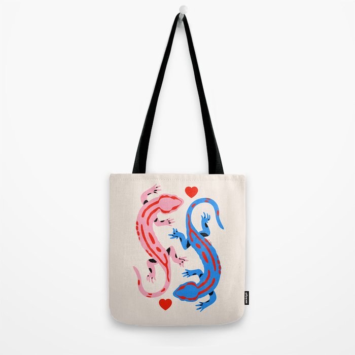 The lovers - salamanders Tote Bag Gallery Image 2