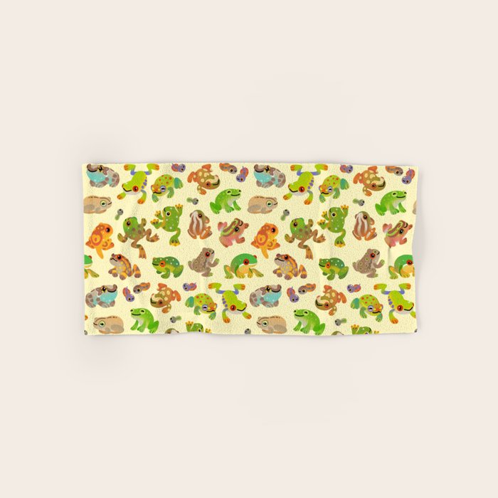 Tree frog Bath Towel Gallery Image 1