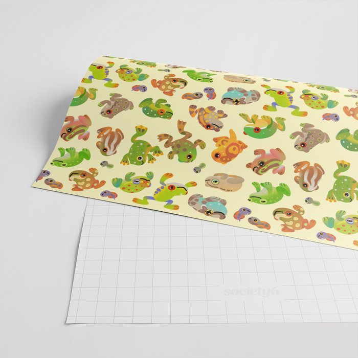 Tree frog Wrapping Paper Gallery Image 2