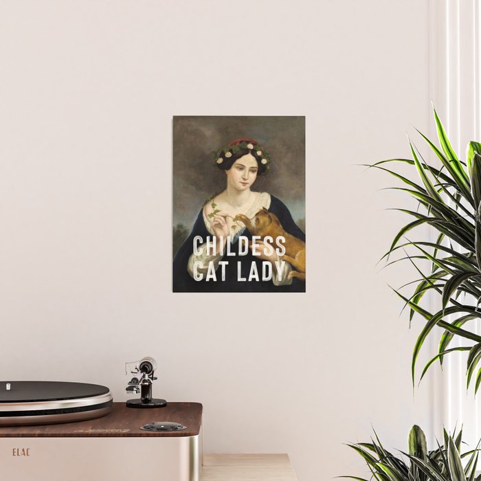 Childless Cat Lady Poster Gallery Image 2