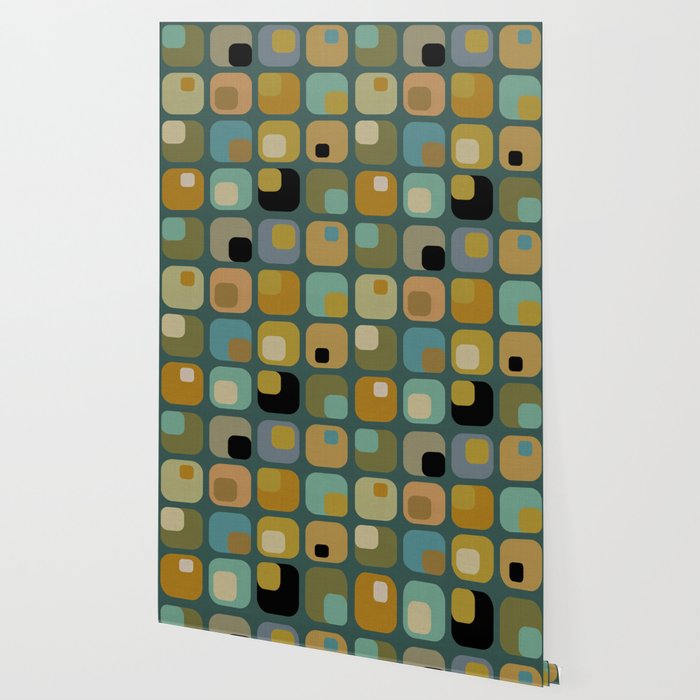 mid century modern geometric abstract pattern 23 Wallpaper Gallery Image 2