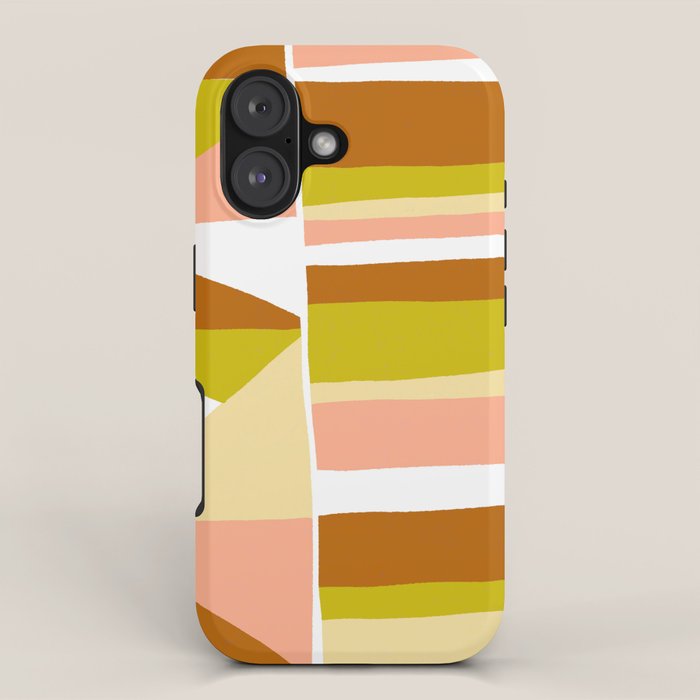 Sunwoven, sand and sage iPhone Case Gallery Image 1