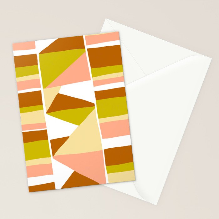 Sunwoven, sand and sage Stationery Card Gallery Image 2