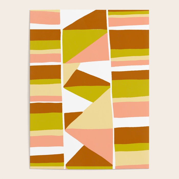 Sunwoven, sand and sage Poster Gallery Image 4