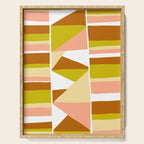 Sunwoven, sand and sage Serving Tray Gallery Image 1