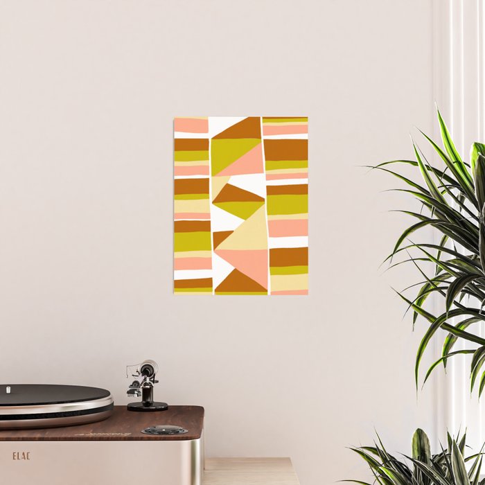 Sunwoven, sand and sage Poster Gallery Image 2