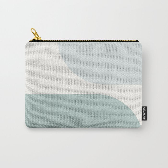 Modern Minimal Arch Abstract XXXV Carry All Pouch Gallery Image 1