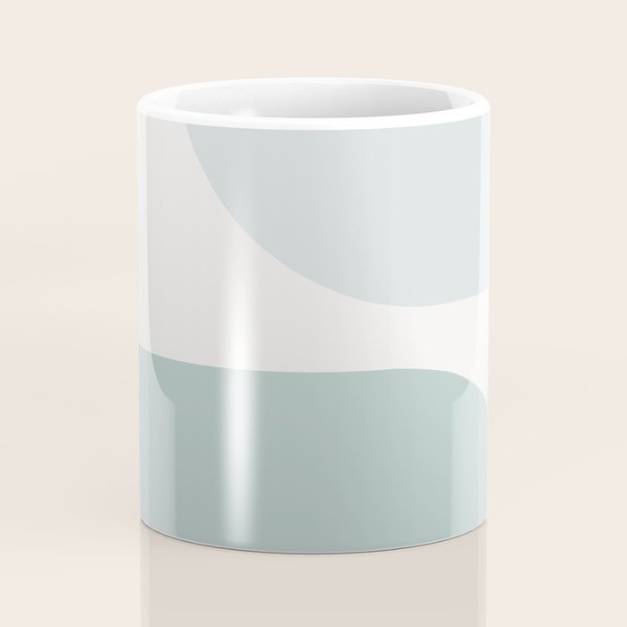 Modern Minimal Arch Abstract XXXV Coffee Mug Gallery Image 4