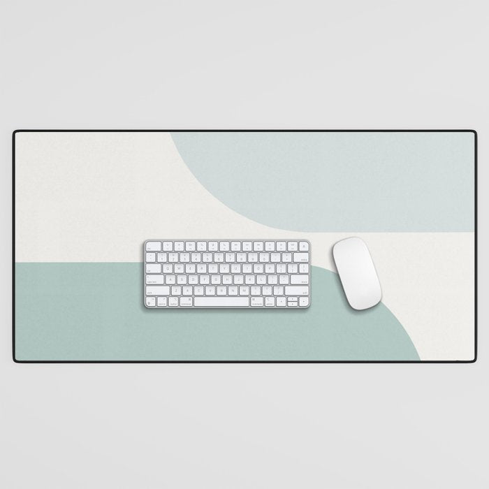Modern Minimal Arch Abstract XXXV Desk Mat Gallery Image 1
